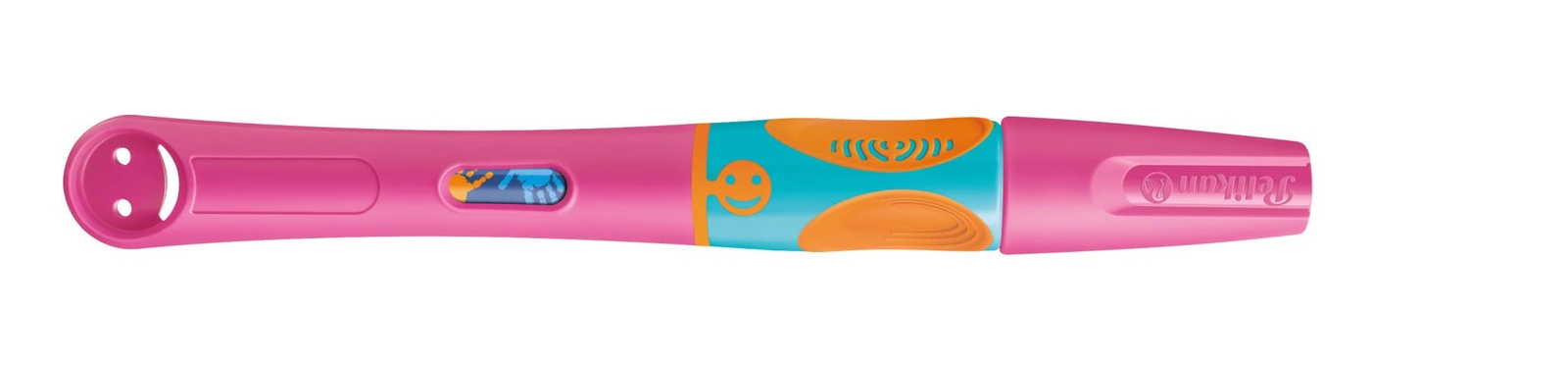 Pelikan Griffix Fountain Pen for Left-Handed Users with Twist Cap, LovelyPink, 1