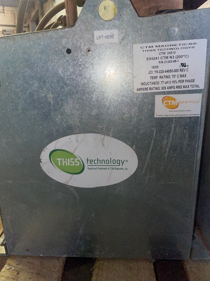 CTM THISS Technology Liquid Cooled Reactors CTM 24512 CTM