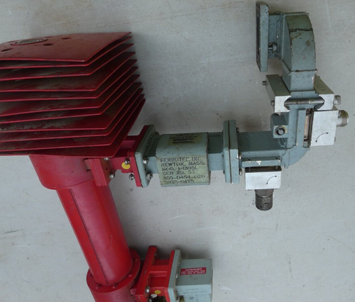 Parts Only - Western Electric TWTA Model KS-22469L1 w/ Waveguide to SMA Adaptor - Picture 3 of 13
