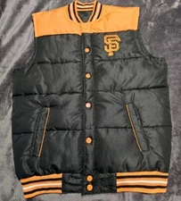 JH Design San Francisco Giants Reversible Vest Size Small