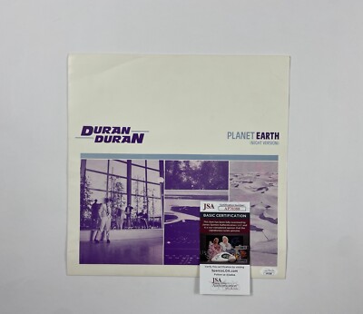 Duran Duran Signed Vinyl Simon Le Bon John Taylor Nick Rhodes