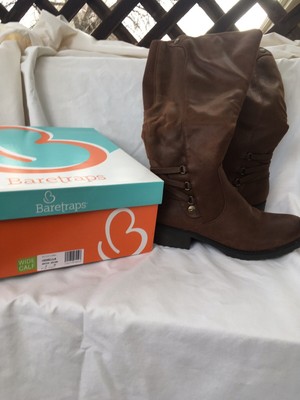 bare traps ornella wide calf riding boot