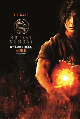 Mortal Kombat Liu Kang Metal Poster 7x11 12x18 Sub Zero Scorpion Movie 2021