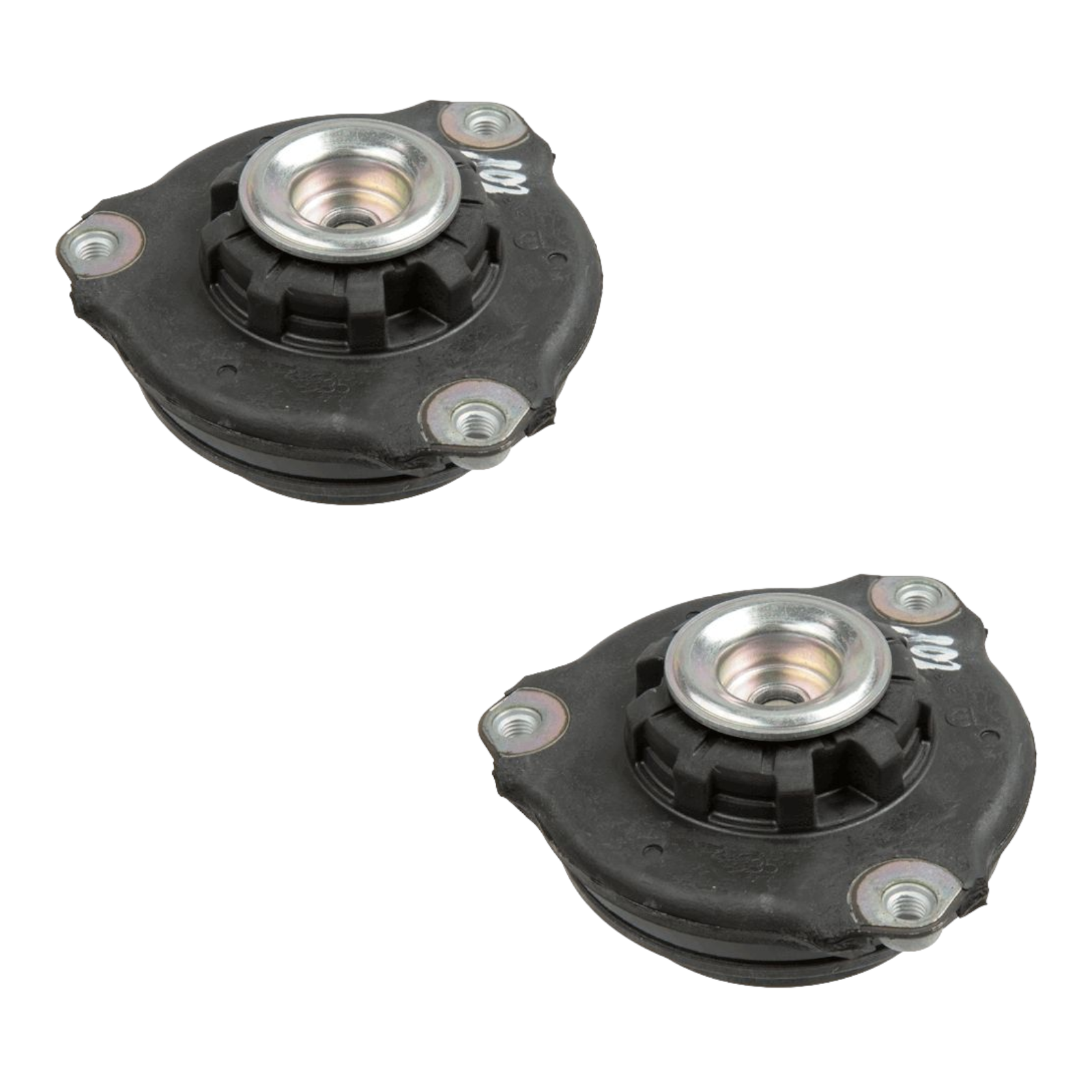 Kit 2 Supporti Ammortizzatori Anteriori Adatti Per Fiat 500X Jeep Renegade 2014