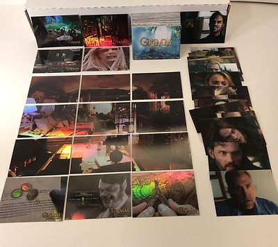 GRIMM SEASON 1 Breygent 2013 Complete 72 Card Set w/ 27 CHASE CARDS & 4 PROMOS
