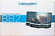SiriusXM Model SXABB2 Portable Speaker Dock Battery Op & Plugs In BRAND NEW 2012