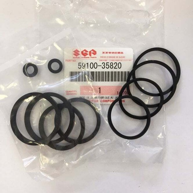 Suzuki Genuine Part - Seal Set Front Caliper Piston (GSF GSR GSX-R SV VZR) Suzuki Genuine Part - Seal Set Front Caliper Piston (GSF GSR GSX-R SV VZR)