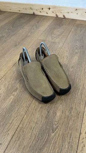 Clarks ORIGINALS Vintage 90s Wallabees rare rollover sole Tan Suede Size UK 6 D