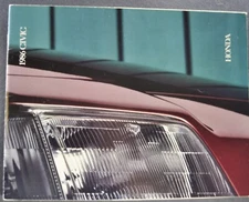 1986 Honda Civic Brochure DX Si Hatchback Sedan Wagon Excellent Original 86