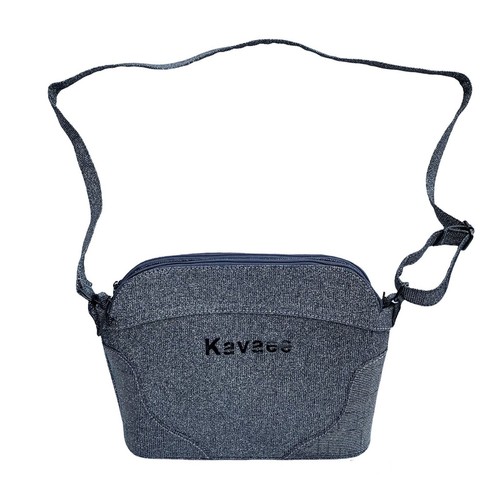 Silver Bling Sparkle Hand Bag Crossbody Festival Kavaee - Picture 2 of 12