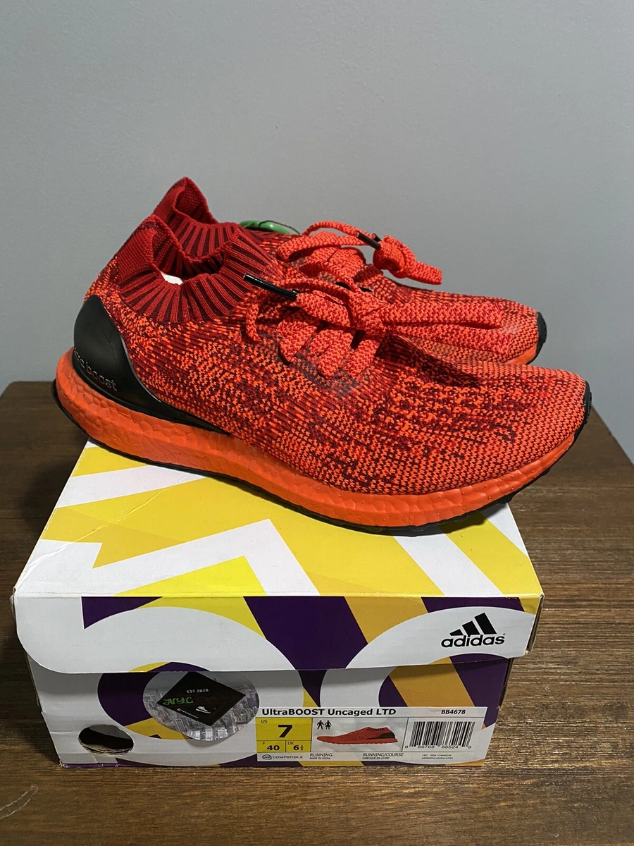 Adidas Ultraboost Uncaged “Triple Red” size 7 (BB4678) Brand New