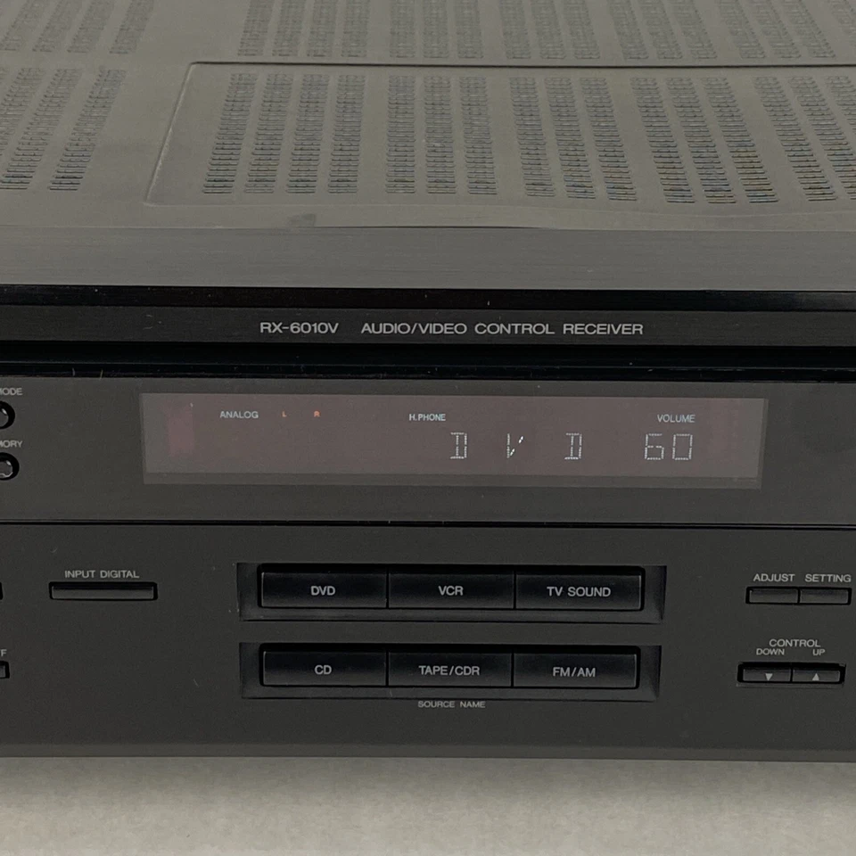 JVC RX-6010V Audio/Video Control Receiver No Remote - Image 3 of 4
