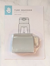 Toothpaste Tube Squeezer Rolling Dispenser Toothpaste Seat Holder Stand Gray