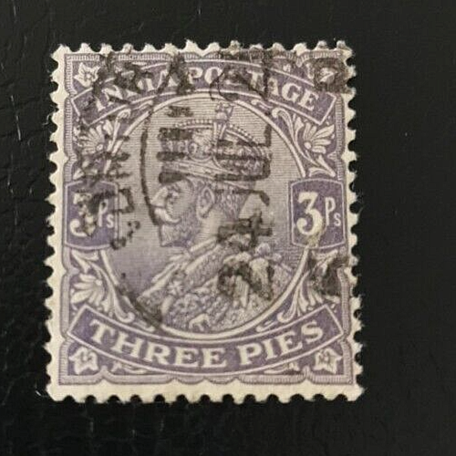 India:1911 -1912 King George V, 1865-1936 - Inscription INDI. Collectible Stamp. - Picture 1 of 1