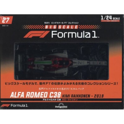 1/24 DeAGOSTINI Big Scale F1 #27 Alfa Romeo C38 Kimi Raikkonen