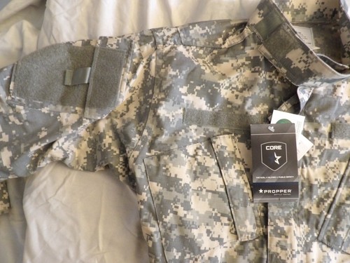 NEW Propper US Army Combat Coat Military ACU Field Jacket M-65 Digital Camo - 第 3/4 張圖片