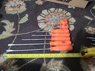 Screwdrivers Lot Of 7 Flathead Orange Handles — photo 1