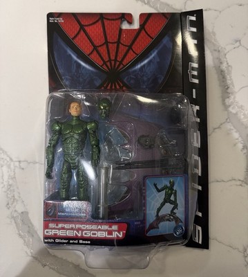 Toy Biz Spider-Man Movie Series 1: Super Poseable Green Goblin Action Figure 6 
