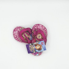 Sandalias Sofia The First Chanclas Niñas Disney 2014 Pequeño 5/6 Zapato Nuevo Con Etiquetas