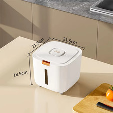 1PCS Thickened Moisture-Proof Rice Bucket with Lid Sealed Insect-Proof Canister 