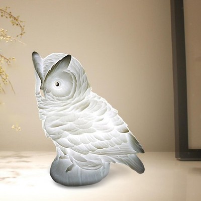 Exquisite Eulenform Tier Lampenschirm Nachtlicht Lampe für Heimtextilien