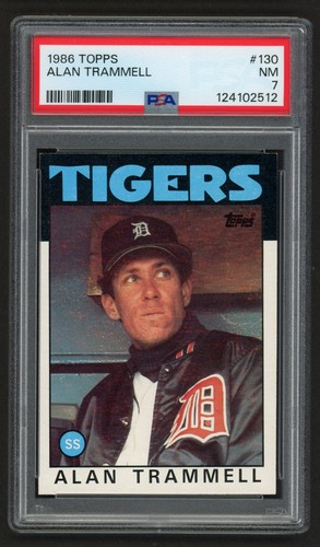1986 Alan Trammell #130