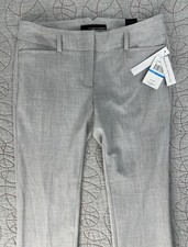 Amanda  Chelsea Slim Fit Gray Ankle Dress Pant Trousers / Women  s 0