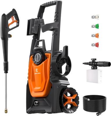 #ad Electric Pressure Washer 2400 PSI 2.3 GPM with 4 Quick Connect Nozzles 20FT Ho $152.99