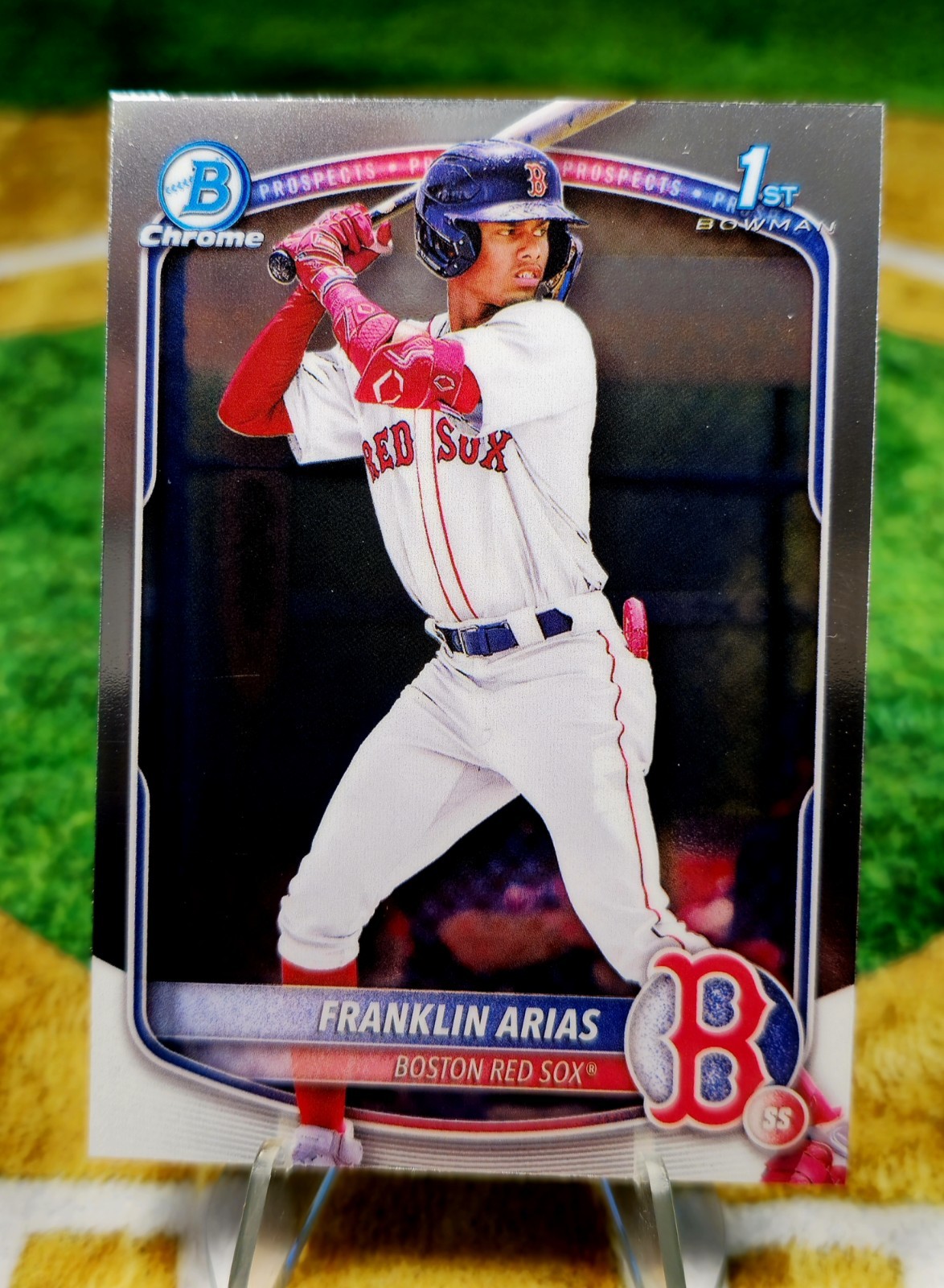 2025 Bowman - Chrome Prospects Franklin Arias #BCP-67 (RC)