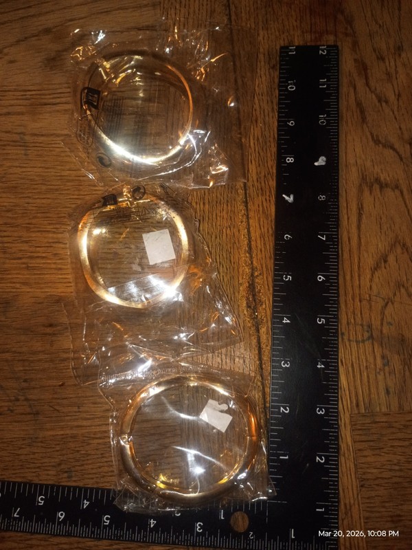   bracelets clasp metal 3 brand new