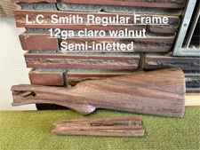 L.C. Smith 12ga stock