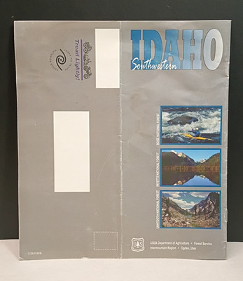 SW Idaho Recreation Map USFS Forest Service USDA Payette Boise Sawtooth