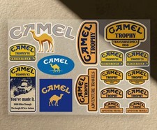 Camel Trophy Team Land Rover Motorcycle Car Vinyl Waterproof Stickers 20cmX 30cm