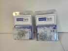 New 2 pkgs Sharp Tank Ceiling Grid Clip Kits 60 Pc per Set Clear ISBN 3066954081 — photo 1