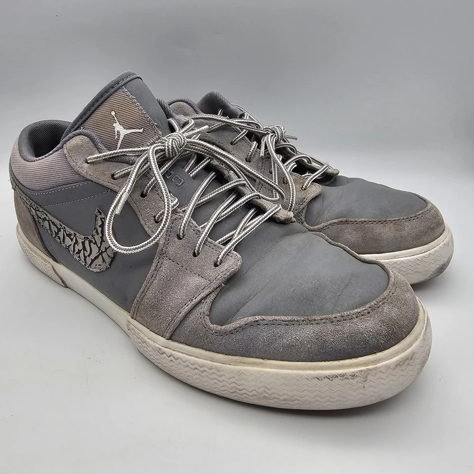 Jordan Retro V.1 Cool Gris/Antracita-Blanco Estampado Elefante 11.5 Foto 3 de 4