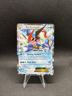 Pokémon TCG Ash-Greninja EX XY133 Blackstar Promo LP | eBay
