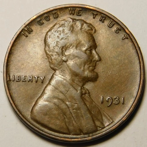 1931 P Lincoln Wheat Cent Penny VF-EF  "Actual Coin Pictured"