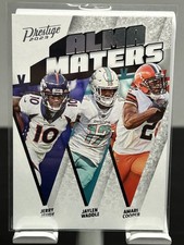 2023 Panini Prestige #AM-4 Amari Cooper /Jaylen Waddle /Jerry Jeudy Alma Maters