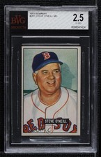 1951 Bowman Steve O'Neill #201 BVG 2.5 7bt