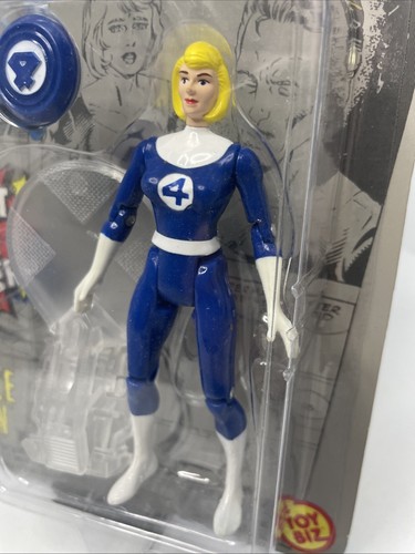 VTG 1994 Fantastic Four INVISIBLE WOMAN Marvel Superheroes Action Figure Toy Biz - Picture 6 of 13