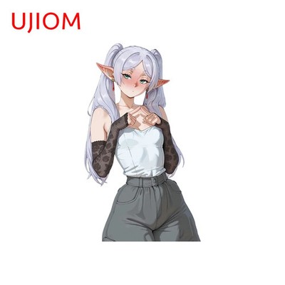 UJIOM Shy  Frieren Wall Sticker Delicate Popular Anime Figure Computer Decal