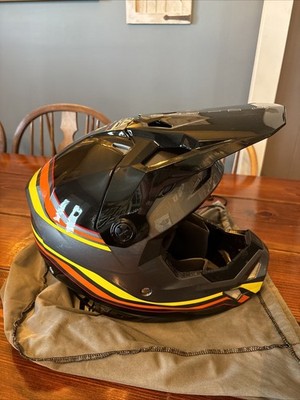 Fly Racing Formula CP S.E.Speeder Helmet Black/Yellow/Red, Large Motocross