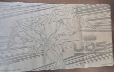 UDS Invitational Top Cut Cloth Mat - Elemental HERO Stratos - Gray - Playmat