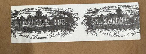 Vintage Castle Howard York Entry Ticket 04-JUN 2000 Travel Ephemera