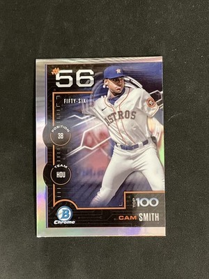 2025 Bowman #BTP-56 Cam Smith Houston Astros Scouts Top 100