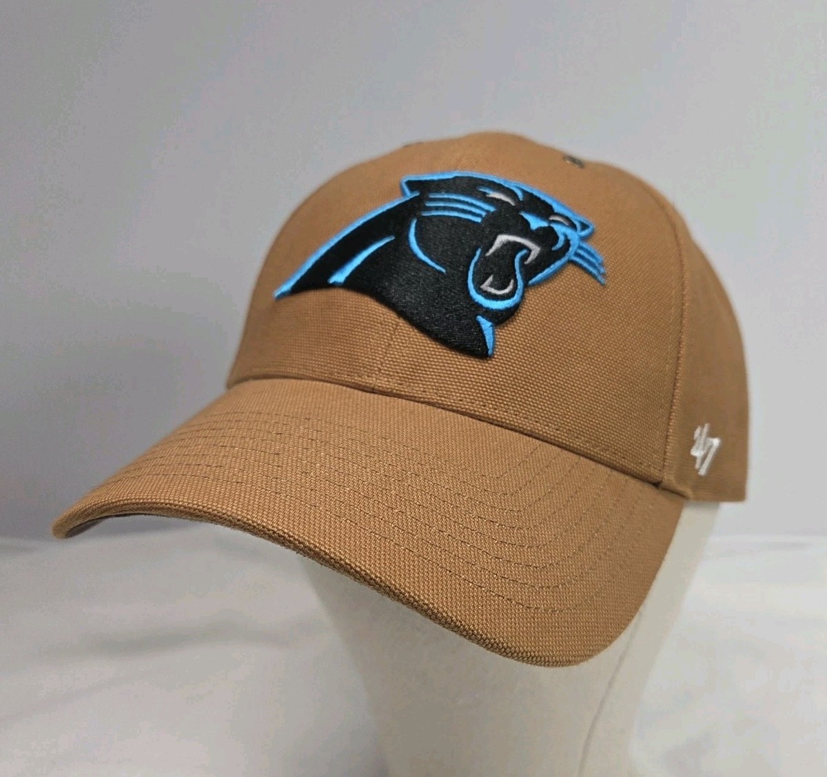 Carhartt x 47 Brand Carolina Panthers NFL Hat Brown Canvas