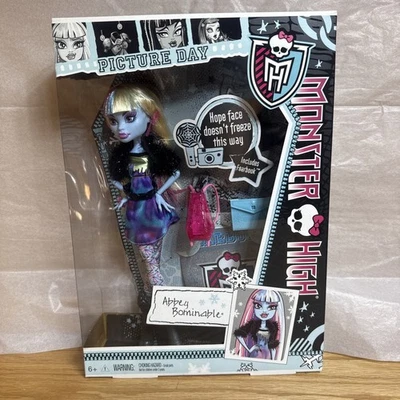Monster High Doll ABBEY BOMINABLE Picture Day New
