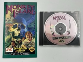 The Secret of Monkey Island Sega CD 1992 CIB Complete Tested & Working