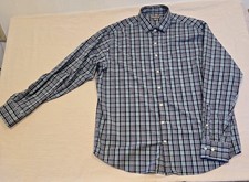 Peter Millar Summer Comfort Mens XLarge Plaid Button Down Shirt