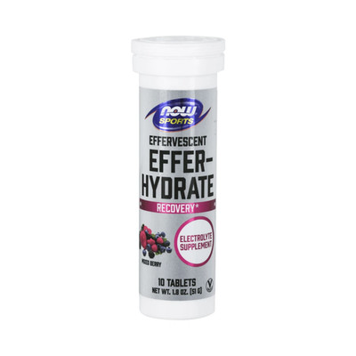 Now Foods Effer-Hydrate (10 serv) Mixed Berry (231,67 EUR/kg)